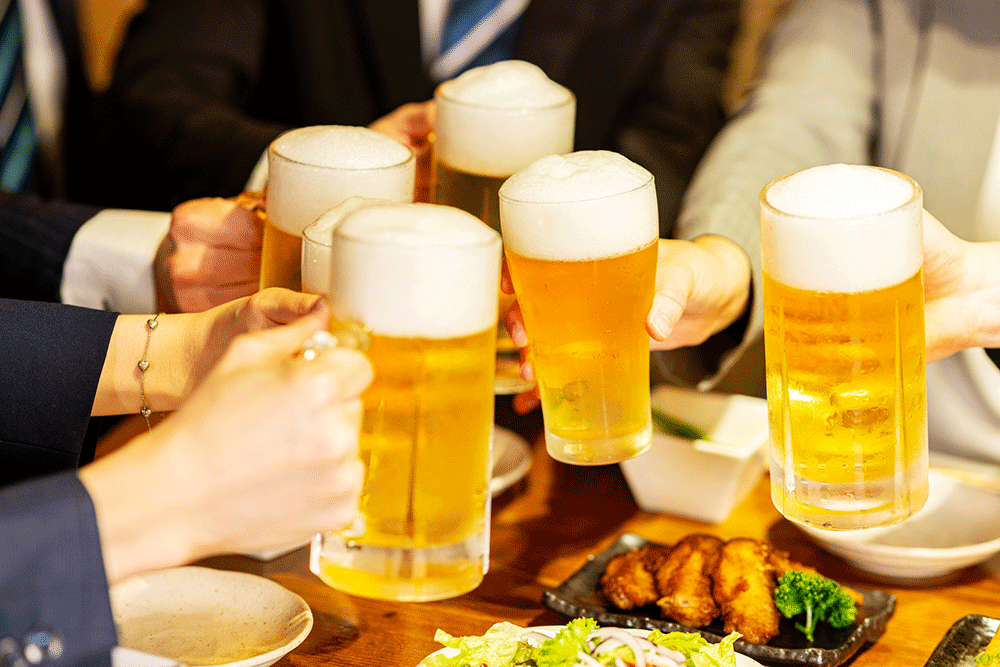 90分飲み放題付き