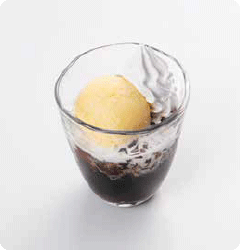 社長こだわりのコーヒーゼリー