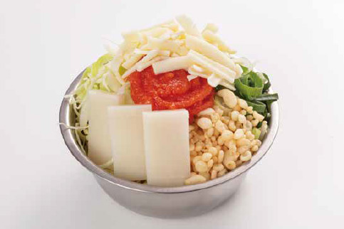 明太もちチーズもんじゃ