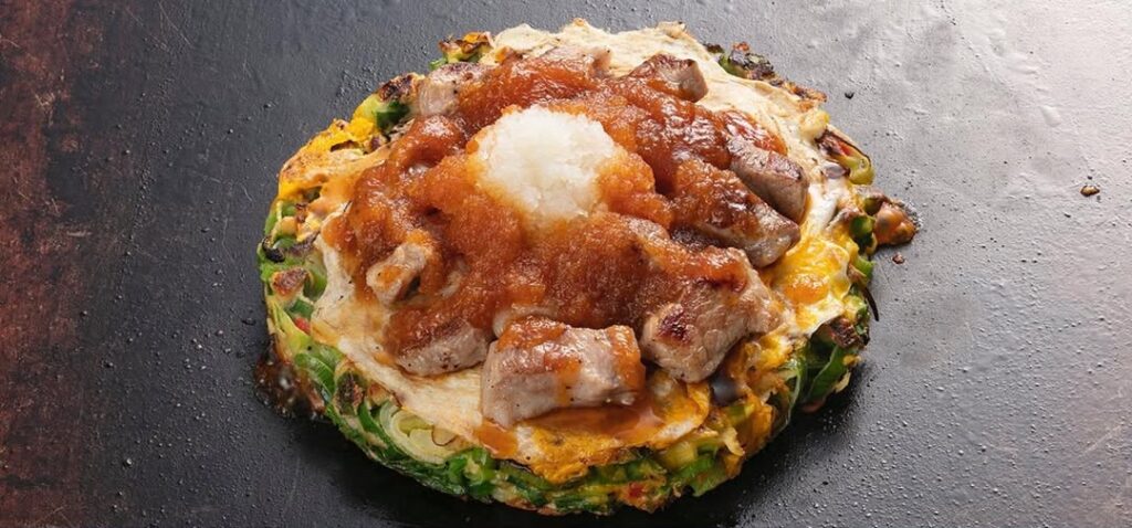 お好み焼き　最高の状態