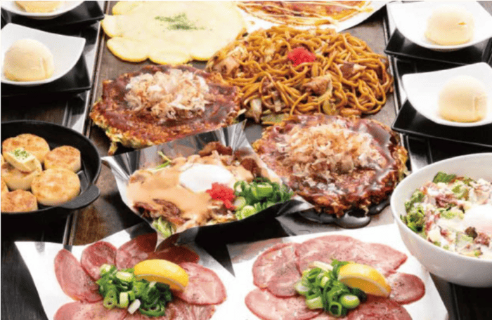 お好み焼き　コース